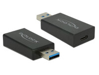 DELOCK Konverter 65689 USB 3.1 A-Stecker auf USB 3.1...