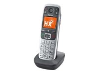 GIGASET E560HX platin Grosstastentelefon bel. TFT...