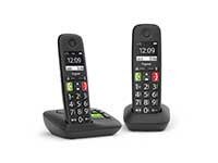 GIGASET E290A Duo schwarz schnurlos analog DECT...