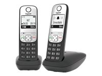 GIGASET A690 Duo schwarz Freisprechen Telefonbuch...