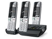 GIGASET COMFORT 500A trio silber / schwarz 5,8 cm 2,2...